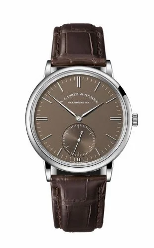 A. Lange & Söhne Saxonia Automatik White Gold / Terra Brown Ginza 380.044 (380044)